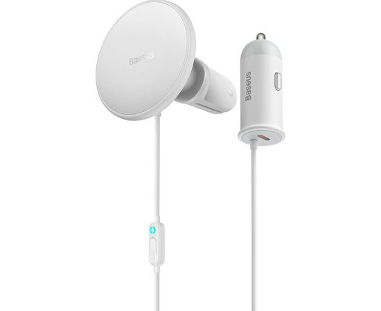 Універсальний автотримач Baseus CW01 Magnetic Wireless 40W (SUCX040102), зображення 3 Універсальний автотримач Baseus CW01 Magnetic Wireless 40W (SUCX040102), зображення 3