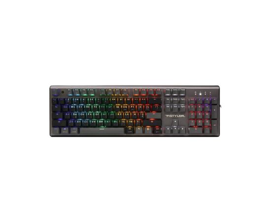 Клавиатура A4Tech FS100 RGB FS Switch USB Stone Black (4711422003925) Клавиатура A4Tech FS100 RGB FS Switch USB Stone Black (4711422003925)