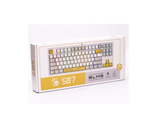 Клавиатура A4Tech Bloody S87 RGB BLMS TKL USB Energy Red (4711421993845), изображение 12 Клавиатура A4Tech Bloody S87 RGB BLMS TKL USB Energy Red (4711421993845), изображение 12