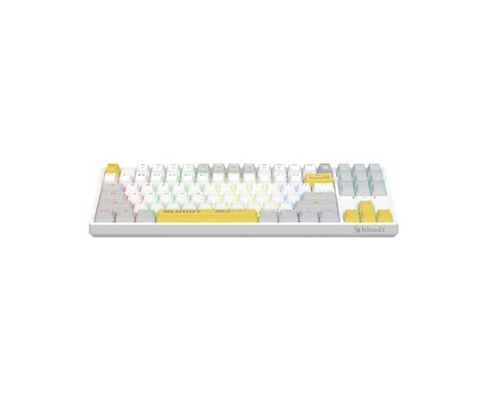 Клавиатура A4Tech Bloody S87 RGB BLMS TKL USB Energy White (4711421993708), изображение 4 Клавиатура A4Tech Bloody S87 RGB BLMS TKL USB Energy White (4711421993708), изображение 4