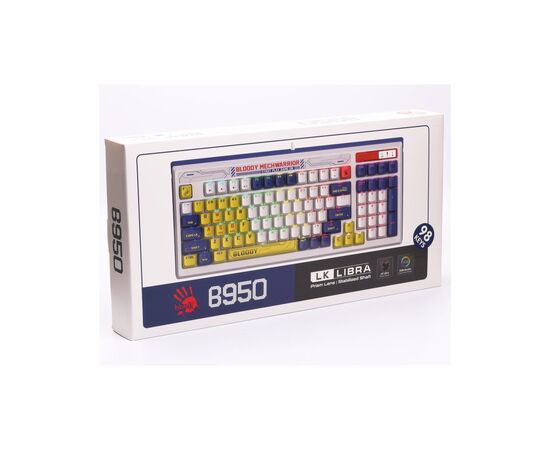 Клавиатура A4Tech Bloody B950 RGB LK Libra USB Warrior Blue (4711421995382), изображение 12 Клавиатура A4Tech Bloody B950 RGB LK Libra USB Warrior Blue (4711421995382), изображение 12