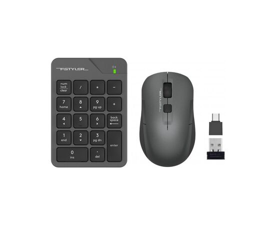 Комплект A4Tech FG1600C Air2 Wireless Grey (4711421998819)