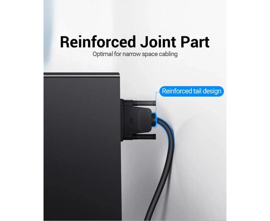 Кабель мультимедийный DVI to DVI 24+1pin 1.5m 2K 60Hz Dual Linik Vention (EAABG), изображение 5 Кабель мультимедийный DVI to DVI 24+1pin 1.5m 2K 60Hz Dual Linik Vention (EAABG), изображение 5