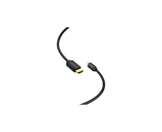 Кабель мультимедийный HDMI to Micro HDMI 1.5m V2.0 4K 60Hz 18Gbps HDR Dolby Vention (AGIBG), изображение 4 Кабель мультимедийный HDMI to Micro HDMI 1.5m V2.0 4K 60Hz 18Gbps HDR Dolby Vention (AGIBG), изображение 4