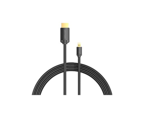 Кабель мультимедийный HDMI to Micro HDMI 1.5m V2.0 4K 60Hz 18Gbps HDR Dolby Vention (AGIBG)