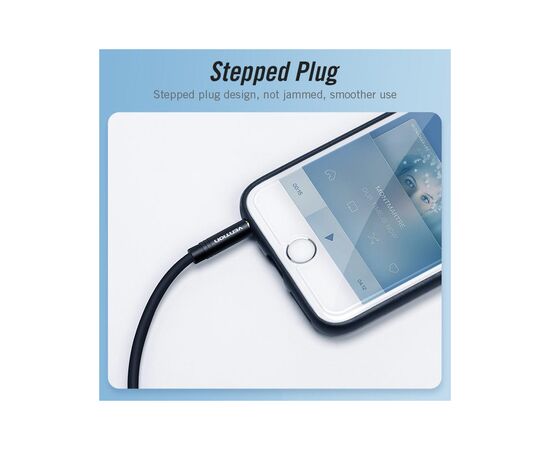 Кабель мультимедийный Jack 3.5mm 4pin M to 2X 3.5mm F Vention (BBVBY), изображение 3 Кабель мультимедийный Jack 3.5mm 4pin M to 2X 3.5mm F Vention (BBVBY), изображение 3