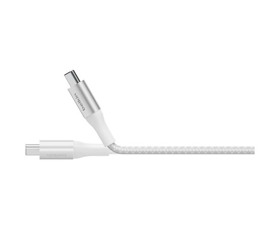 Дата кабель USB-C to USB-C 2.0m 240W white Belkin (CAB015BT2MWH), изображение 6 Дата кабель USB-C to USB-C 2.0m 240W white Belkin (CAB015BT2MWH), изображение 6
