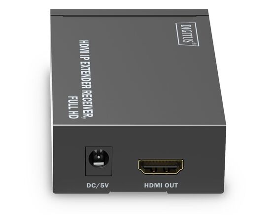 Адаптер Digitus HDMI Full HD IP Receiver 120m (only receiver) (DS-55518), изображение 4 Адаптер Digitus HDMI Full HD IP Receiver 120m (only receiver) (DS-55518), изображение 4