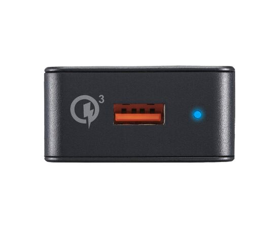 Зарядное устройство Hama USB-A QC 19W black (00201641), изображение 3 Зарядное устройство Hama USB-A QC 19W black (00201641), изображение 3