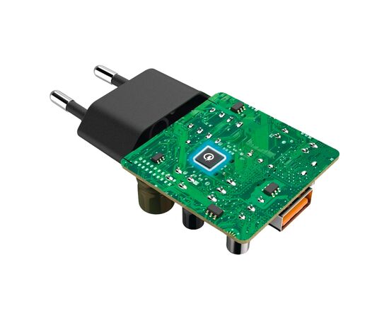 Зарядное устройство Hama USB-A QC 19W black (00201641), изображение 6 Зарядное устройство Hama USB-A QC 19W black (00201641), изображение 6