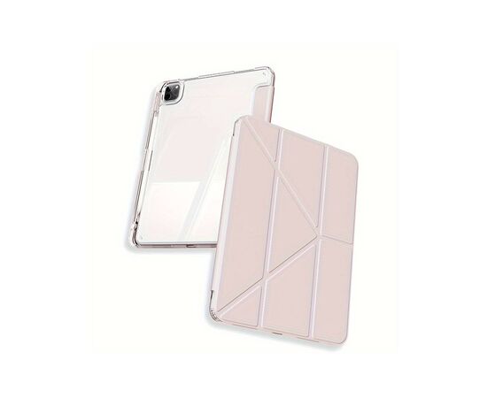 Чехол для планшета BeCover Ultra Slim Origami Transparent Apple iPad Pro 11" M4 2024 Pink (711691), изображение 4 Чехол для планшета BeCover Ultra Slim Origami Transparent Apple iPad Pro 11" M4 2024 Pink (711691), изображение 4