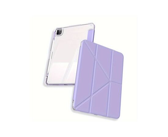 Чехол для планшета BeCover Ultra Slim Origami Transparent Apple iPad Pro 11" M4 2024 Purple (711692), изображение 6 Чехол для планшета BeCover Ultra Slim Origami Transparent Apple iPad Pro 11" M4 2024 Purple (711692), изображение 6