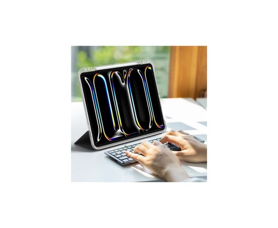 Чехол для планшета BeCover Ultra Slim Origami Transparent Apple iPad Pro 11" M4 2024 Purple (711692), изображение 8 Чехол для планшета BeCover Ultra Slim Origami Transparent Apple iPad Pro 11" M4 2024 Purple (711692), изображение 8