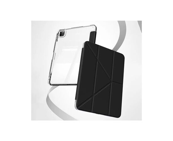 Чехол для планшета BeCover Ultra Slim Origami Transparent Apple iPad Pro 12.9 2020/2021/2022 Black (711694), изображение 3 Чехол для планшета BeCover Ultra Slim Origami Transparent Apple iPad Pro 12.9 2020/2021/2022 Black (711694), изображение 3