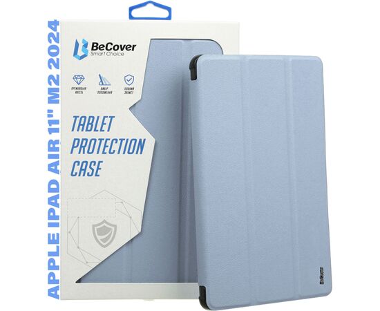 Чехол для планшета BeCover Soft Edge TPU Apple iPad Air 11" M2 2024 Blue Haze (711703), изображение 7 Чехол для планшета BeCover Soft Edge TPU Apple iPad Air 11" M2 2024 Blue Haze (711703), изображение 7