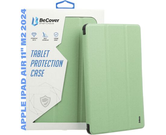 Чехол для планшета BeCover Soft Edge TPU Apple iPad Air 11" M2 2024 Light Green (711704), изображение 7 Чехол для планшета BeCover Soft Edge TPU Apple iPad Air 11" M2 2024 Light Green (711704), изображение 7