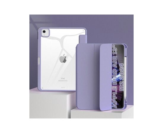 Чехол для планшета BeCover Soft Edge TPU Apple iPad Air 13" M2 2024 Purple (711713), изображение 5 Чехол для планшета BeCover Soft Edge TPU Apple iPad Air 13" M2 2024 Purple (711713), изображение 5