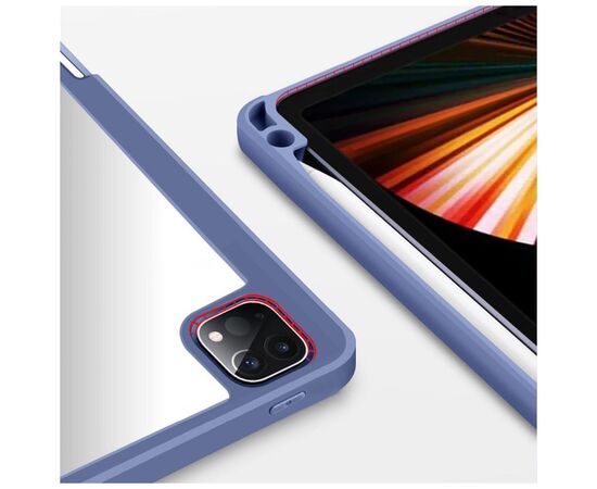 Чехол для планшета BeCover Soft Edge TPU Apple iPad Pro 12.9 2020/2021/2022 Purple (711710), изображение 2 Чехол для планшета BeCover Soft Edge TPU Apple iPad Pro 12.9 2020/2021/2022 Purple (711710), изображение 2