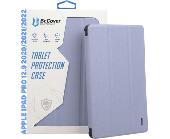 Чехол для планшета BeCover Soft Edge TPU Apple iPad Pro 12.9 2020/2021/2022 Purple (711710), изображение 5 Чехол для планшета BeCover Soft Edge TPU Apple iPad Pro 12.9 2020/2021/2022 Purple (711710), изображение 5