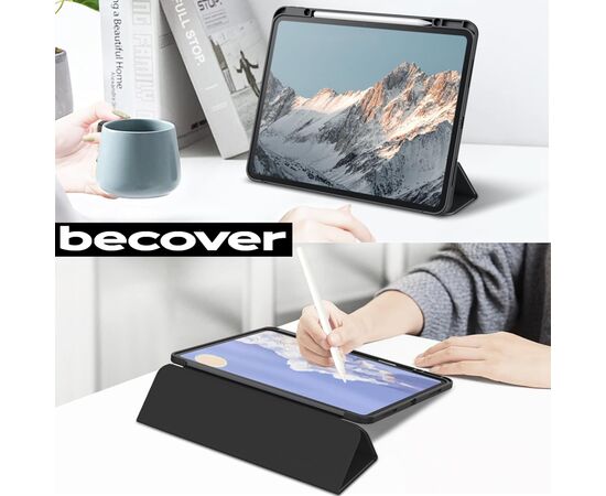 Чехол для планшета BeCover Soft Edge TPU Apple iPad Pro 13" M4 2024 Black (711717), изображение 4 Чехол для планшета BeCover Soft Edge TPU Apple iPad Pro 13" M4 2024 Black (711717), изображение 4