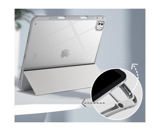 Чехол для планшета BeCover Soft Edge TPU Apple iPad Pro 13" M4 2024 Gray (711718), изображение 2 Чехол для планшета BeCover Soft Edge TPU Apple iPad Pro 13" M4 2024 Gray (711718), изображение 2