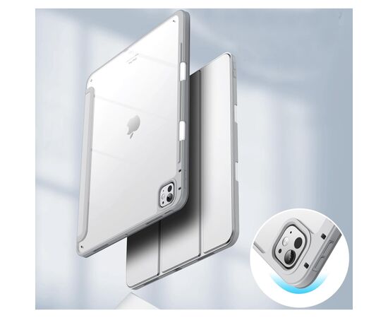Чехол для планшета BeCover Soft Edge TPU Apple iPad Pro 13" M4 2024 Gray (711718), изображение 3 Чехол для планшета BeCover Soft Edge TPU Apple iPad Pro 13" M4 2024 Gray (711718), изображение 3