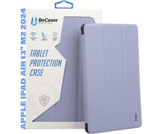 Чехол для планшета BeCover Soft Edge TPU Apple iPad Pro 13" M4 2024 Purple (711719), изображение 6 Чехол для планшета BeCover Soft Edge TPU Apple iPad Pro 13" M4 2024 Purple (711719), изображение 6
