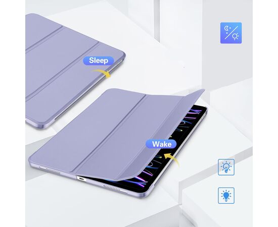 Чехол для планшета BeCover Tri Fold Hard Apple iPad Air 13" M2 2024 Purple (711725), изображение 3 Чехол для планшета BeCover Tri Fold Hard Apple iPad Air 13" M2 2024 Purple (711725), изображение 3