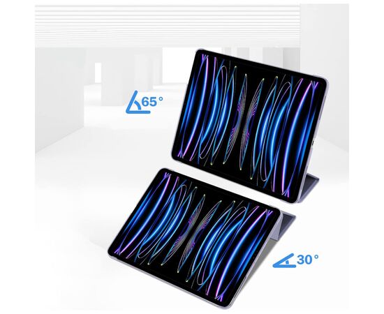 Чехол для планшета BeCover Tri Fold Hard Apple iPad Air 13" M2 2024 Purple (711725), изображение 5 Чехол для планшета BeCover Tri Fold Hard Apple iPad Air 13" M2 2024 Purple (711725), изображение 5