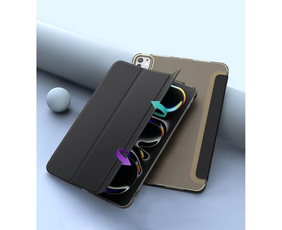 Чехол для планшета BeCover Tri Fold Hard Apple iPad Pro 11" M4 2024 Black (711726), изображение 3 Чехол для планшета BeCover Tri Fold Hard Apple iPad Pro 11" M4 2024 Black (711726), изображение 3
