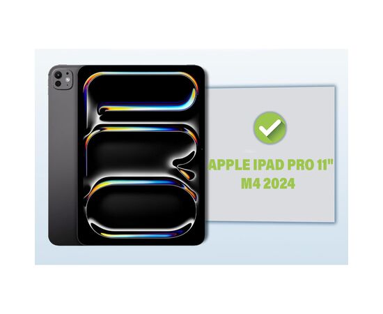 Чехол для планшета BeCover Tri Fold Hard Apple iPad Pro 11" M4 2024 Dark Green (711727), изображение 8 Чехол для планшета BeCover Tri Fold Hard Apple iPad Pro 11" M4 2024 Dark Green (711727), изображение 8