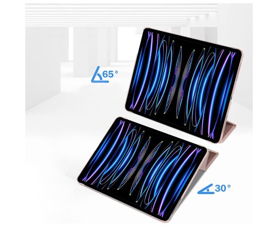 Чехол для планшета BeCover Tri Fold Hard Apple iPad Pro 12.9 2020/2021/2022 Pink (711721), изображение 5 Чехол для планшета BeCover Tri Fold Hard Apple iPad Pro 12.9 2020/2021/2022 Pink (711721), изображение 5