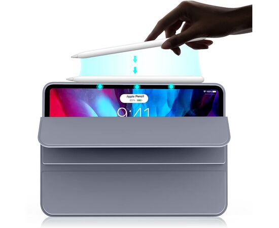 Чехол для планшета BeCover Tri Fold Soft TPU Silicone Apple iPad Air 13" M2 2024 Purple (711743), изображение 2 Чехол для планшета BeCover Tri Fold Soft TPU Silicone Apple iPad Air 13" M2 2024 Purple (711743), изображение 2