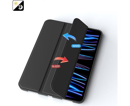 Чехол для планшета BeCover Tri Fold Soft TPU Silicone Apple iPad Pro 11" M4 2024 Black (711744), изображение 4 Чехол для планшета BeCover Tri Fold Soft TPU Silicone Apple iPad Pro 11" M4 2024 Black (711744), изображение 4