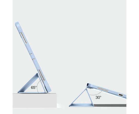 Чехол для планшета BeCover Tri Fold Soft TPU Silicone Apple iPad Pro 11" M4 2024 Light Blue (711748), изображение 5 Чехол для планшета BeCover Tri Fold Soft TPU Silicone Apple iPad Pro 11" M4 2024 Light Blue (711748), изображение 5