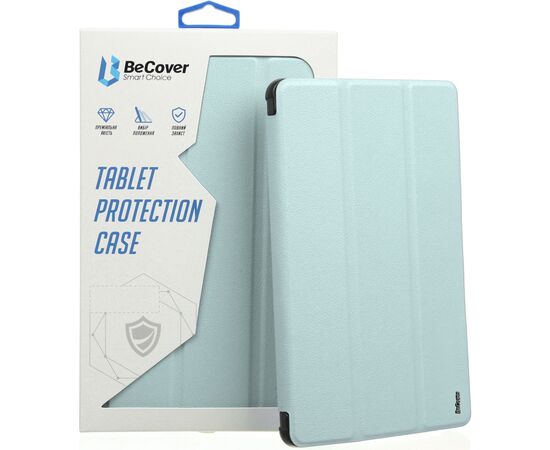 Чехол для планшета BeCover Tri Fold Soft TPU Silicone Apple iPad Pro 12.9 2020/2021/2022 Light Blue (711737), изображение 6 Чехол для планшета BeCover Tri Fold Soft TPU Silicone Apple iPad Pro 12.9 2020/2021/2022 Light Blue (711737), изображение 6