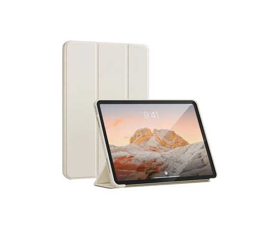 Чехол для планшета BeCover Tri Fold Soft TPU Silicone Apple iPad Pro 13" M4 2024 Beige (711751)
