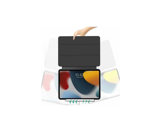 Чехол для планшета BeCover Tri Fold Soft TPU Silicone Apple iPad Pro 13" M4 2024 Black (711750), изображение 2 Чехол для планшета BeCover Tri Fold Soft TPU Silicone Apple iPad Pro 13" M4 2024 Black (711750), изображение 2