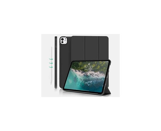 Чохол до планшета BeCover Tri Fold Soft TPU Silicone Apple iPad Pro 13" M4 2024 Black (711750)
