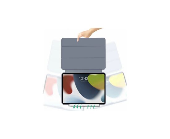 Чехол для планшета BeCover Tri Fold Soft TPU Silicone Apple iPad Pro 13" M4 2024 Purple (711754), изображение 2 Чехол для планшета BeCover Tri Fold Soft TPU Silicone Apple iPad Pro 13" M4 2024 Purple (711754), изображение 2