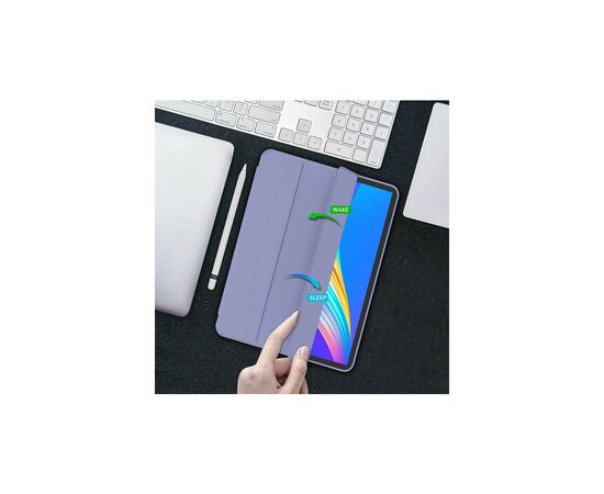 Чехол для планшета BeCover Tri Fold Soft TPU Silicone Apple iPad Pro 13" M4 2024 Purple (711754), изображение 5 Чехол для планшета BeCover Tri Fold Soft TPU Silicone Apple iPad Pro 13" M4 2024 Purple (711754), изображение 5