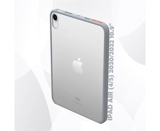 Чехол для планшета BeCover Transparancy Shell Edge Gray Apple iPad Air (4/5) 2020/2022 10.9" (711685), изображение 6