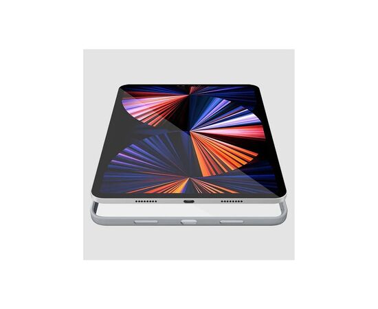 Чохол до планшета BeCover Transparancy Shell Edge Gray Apple iPad Pro 12.9 2020/2021/2022 (711687), зображення 4 Чохол до планшета BeCover Transparancy Shell Edge Gray Apple iPad Pro 12.9 2020/2021/2022 (711687), зображення 4