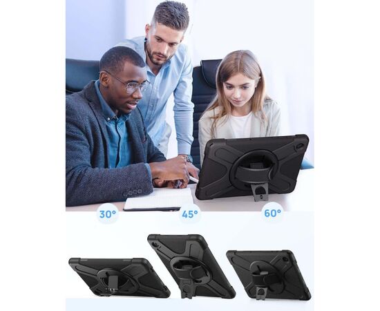 Чохол до планшета BeCover Heavy Duty Case Samsung Galaxy Tab A9 Plus SM-X210/SM-X215/SM-X216 11.0" Black (711680), зображення 4 Чохол до планшета BeCover Heavy Duty Case Samsung Galaxy Tab A9 Plus SM-X210/SM-X215/SM-X216 11.0" Black (711680), зображення 4