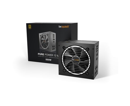 Блок питания Be quiet! 550W PURE POWER 12 M (BN341), изображение 7 Блок питания Be quiet! 550W PURE POWER 12 M (BN341), изображение 7