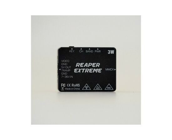 Відеопередавач (VTX) Foxeer Reaper Extreme 3W 5.8GHz 72CH (MR1831), зображення 3 Відеопередавач (VTX) Foxeer Reaper Extreme 3W 5.8GHz 72CH (MR1831), зображення 3