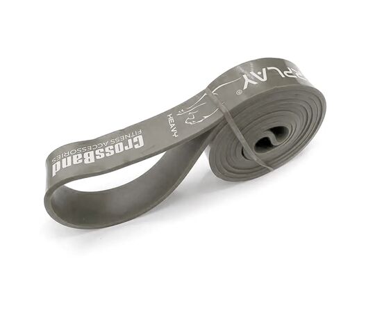 Эспандер PowerPlay -петля для фітнесу і кроссфіту Сіра (PP_4115_Grey_(23-54 kg)), изображение 2 Эспандер PowerPlay -петля для фітнесу і кроссфіту Сіра (PP_4115_Grey_(23-54 kg)), изображение 2