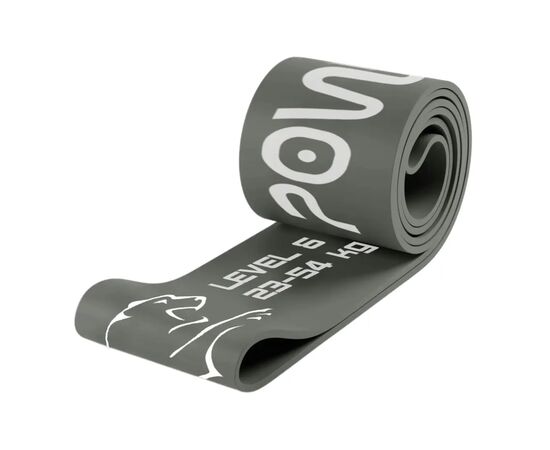 Еспандер PowerPlay -петля для фітнесу і кроссфіту Сіра (PP_4115_Grey_(23-54 kg))