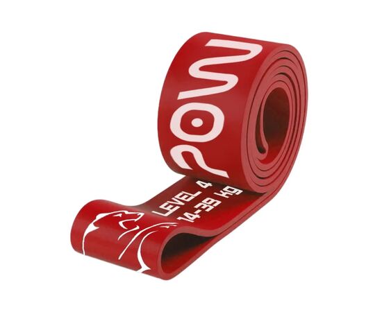 Эспандер PowerPlay -петля для фітнесу і кроссфіту Червона (PP_4115_Red_(14-39 kg))