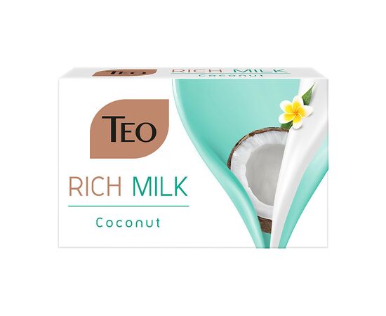 Тверде мило Teo Beauty Rich Milk Coconut 90 г (3800024047404)